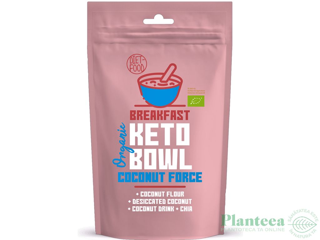 Bowl keto Coconut Force bio 200g - DIET FOOD