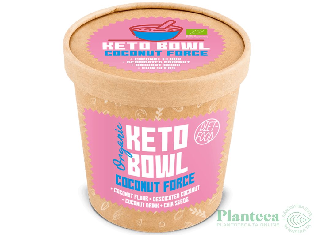 Bowl keto Coconut Force bio 70g - DIET FOOD