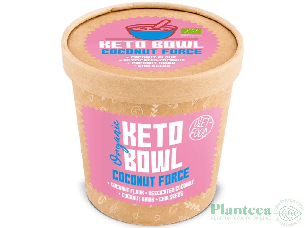 Bowl keto Coconut Force bio 70g - DIET FOOD
