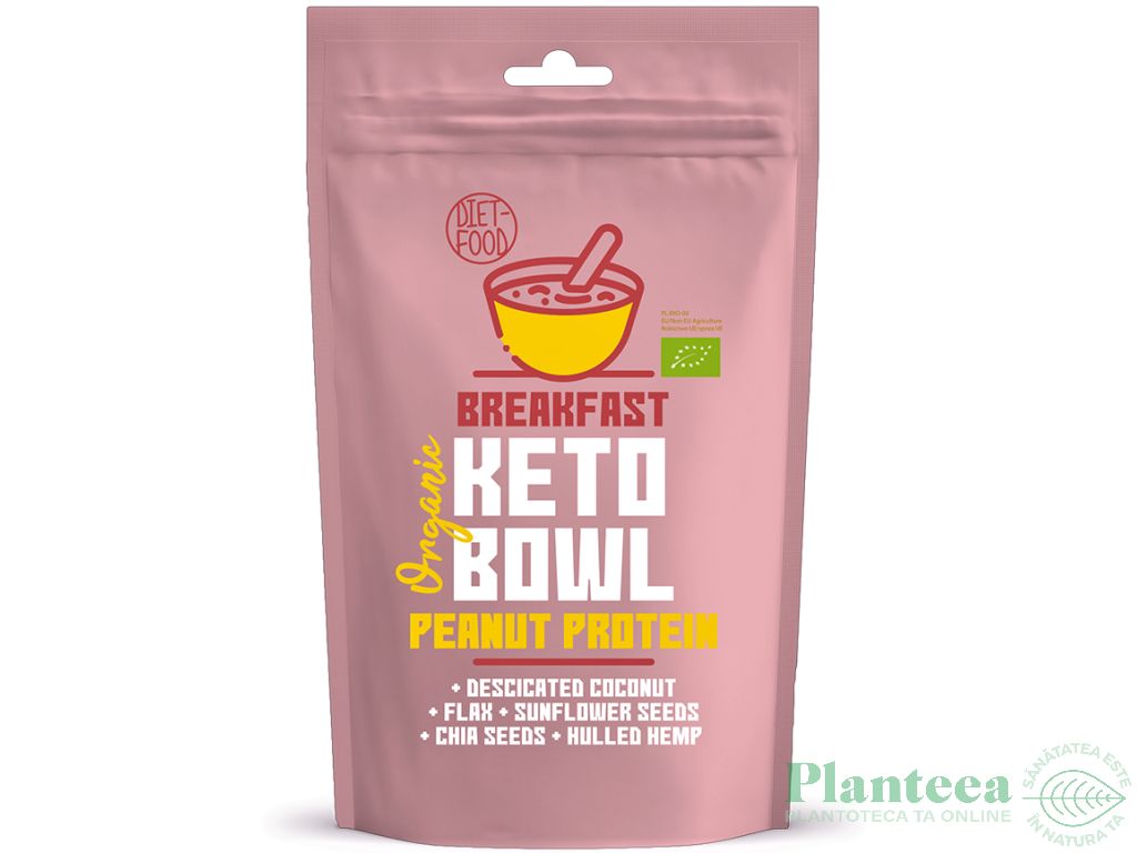 Bowl keto Peanut Protein bio 200g - DIET FOOD