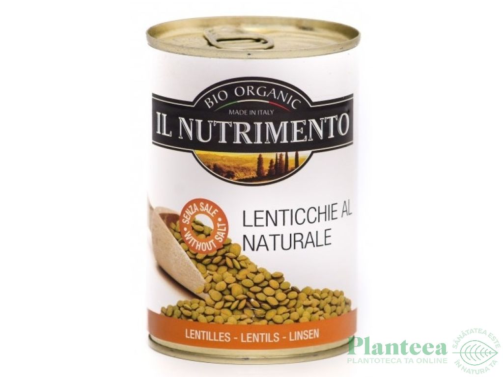 Conserva linte verde eco 400g - IL NUTRIMENTO