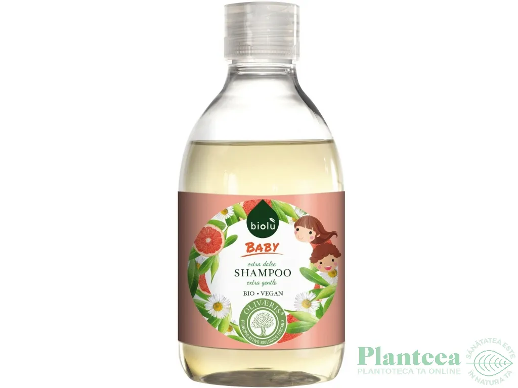 Sampon ulei grepfrut copii 300ml - BIOLU