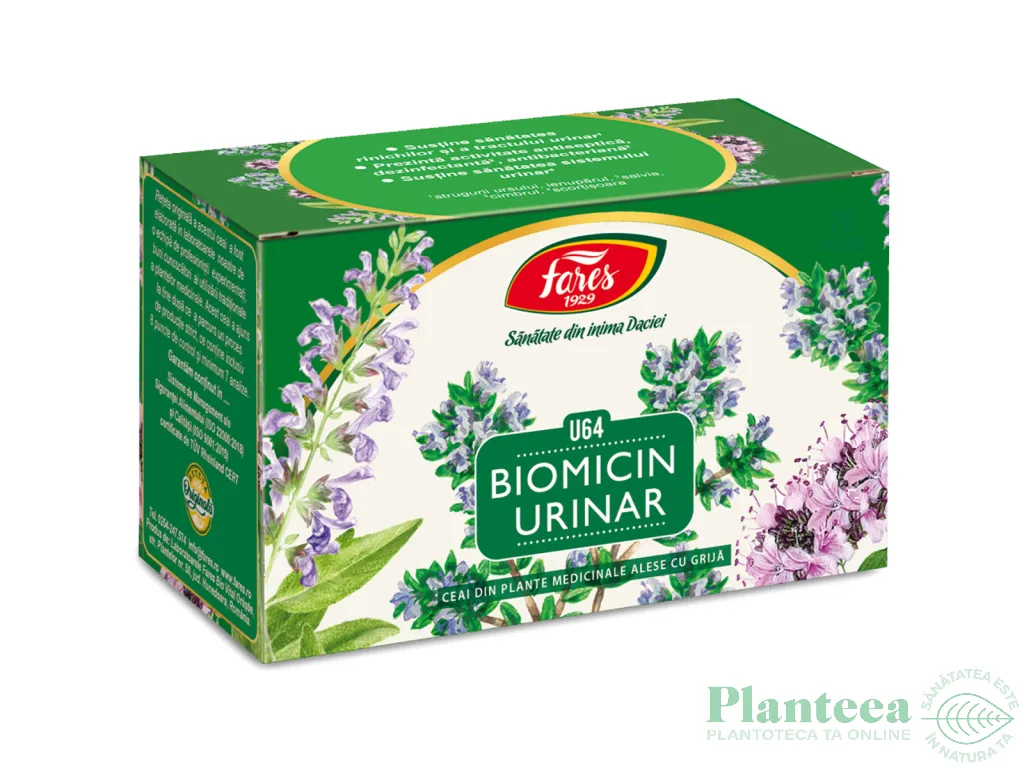 Ceai Biomicin urinar 20dz - FARES