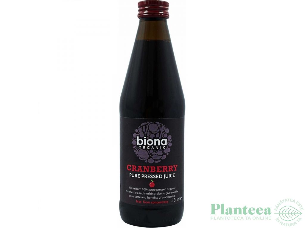 Suc merisoare pur 330ml - BIONA