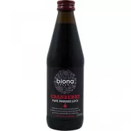 Suc merisoare pur 330ml - BIONA