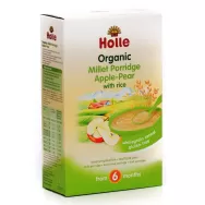 Porridge mei mere pere bebe +6luni eco 250g - HOLLE
