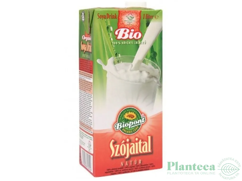 Lapte soia simplu eco 1L - BIOPONT