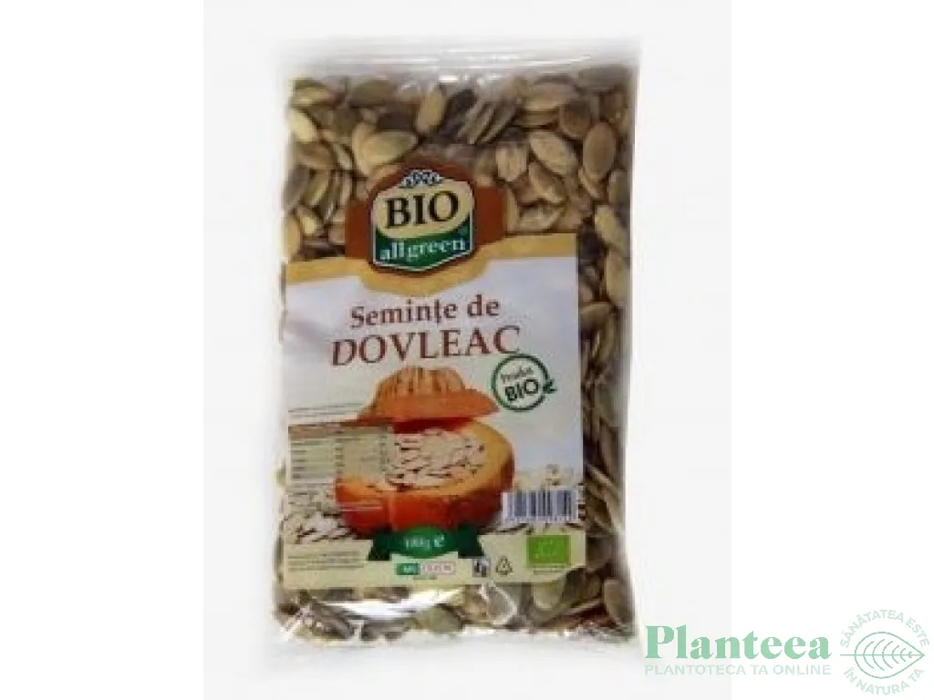 Seminte dovleac eco 100g - BIO ALL GREEN