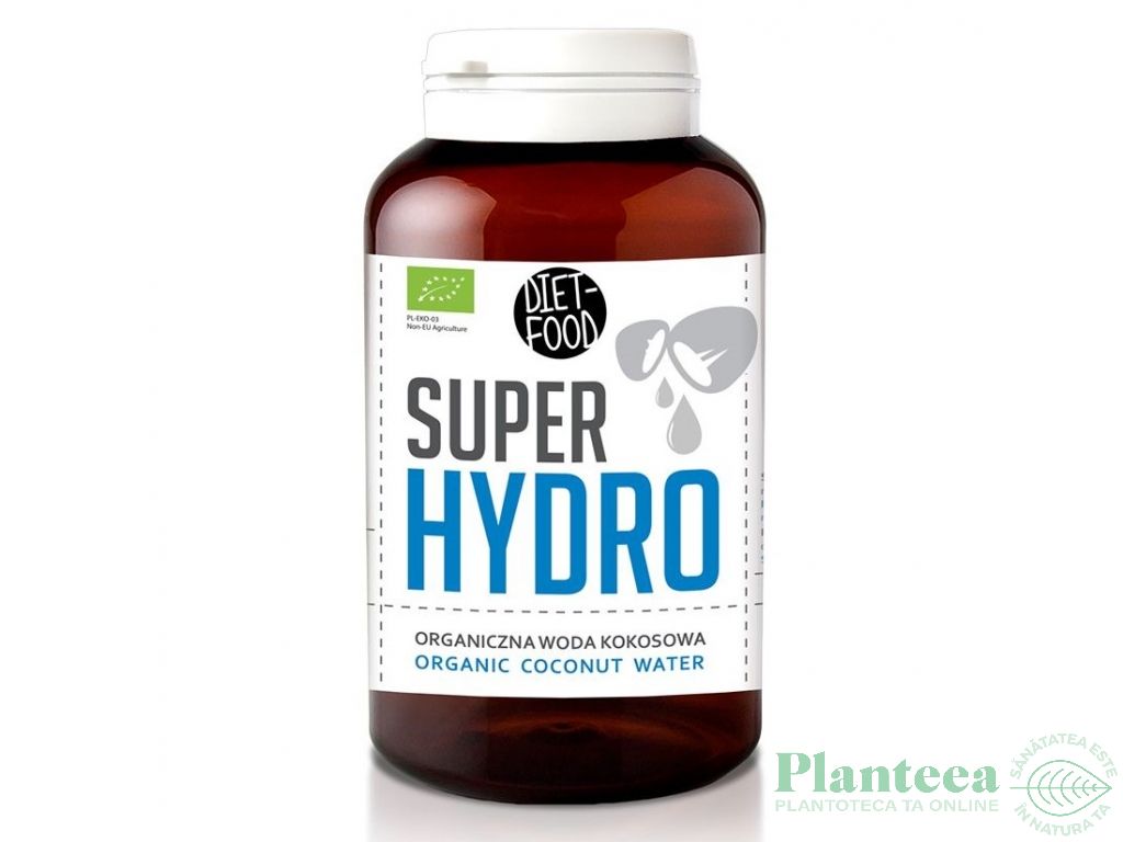 Bautura instant Super Hydro apa cocos bio 150g - DIET FOOD
