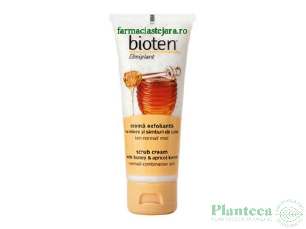 Crema exfolianta ten normal/mixt Bioten 75ml - ELMIPLANT