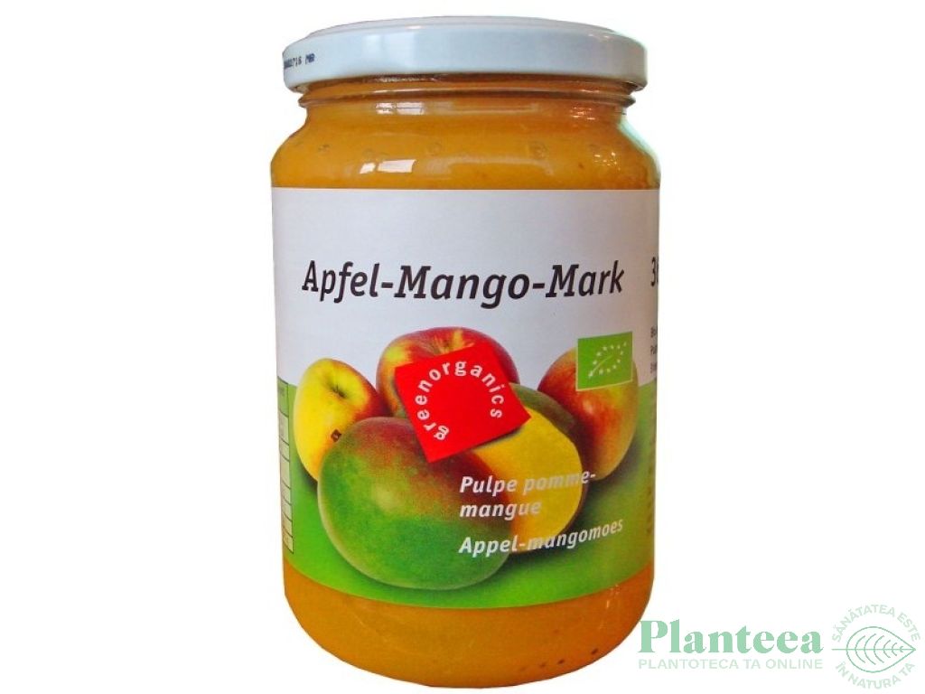 Piure pulpa mere mango eco 360g - GREEN ORGANICS