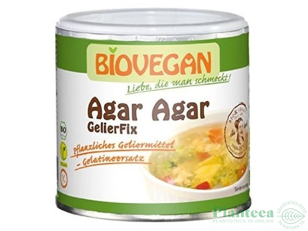 Agar agar praf eco 100g - BIOVEGAN