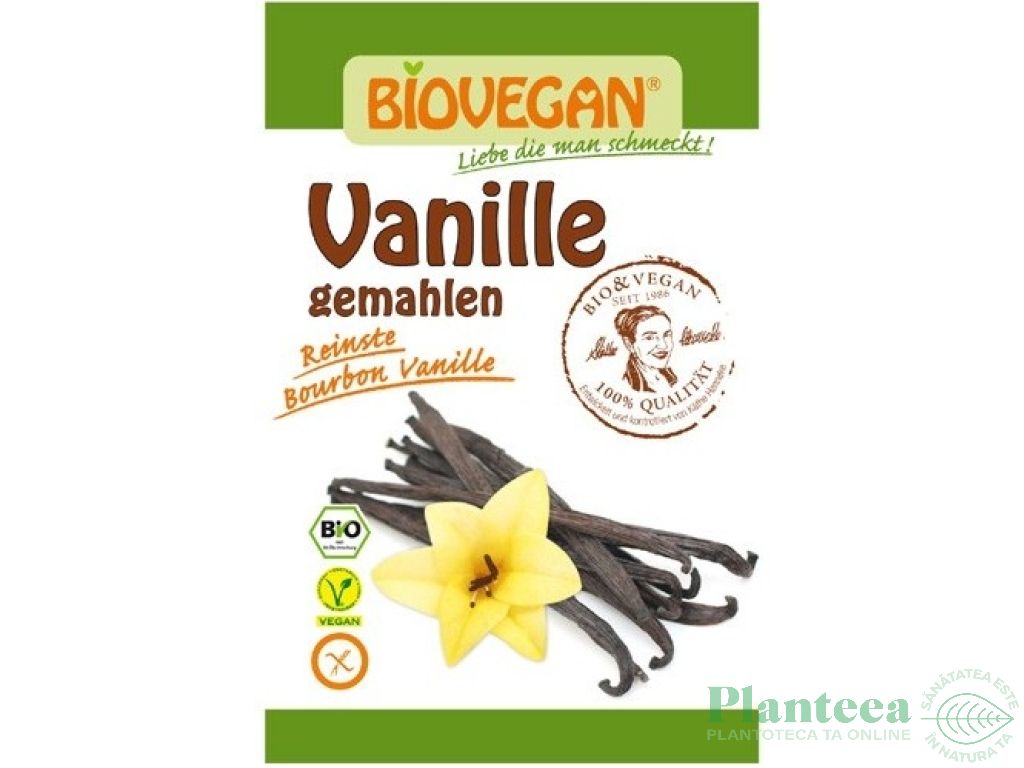 Condiment vanilie bourbon macinata eco 5g - BIOVEGAN