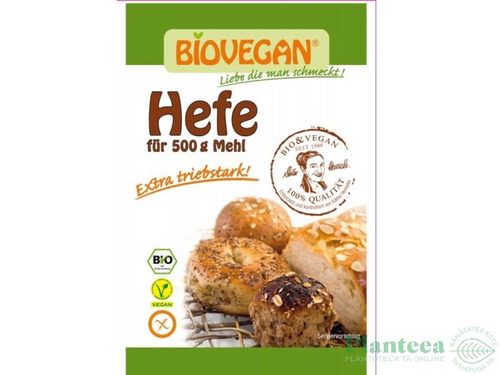 Drojdie uscata activa eco 9g - BIOVEGAN