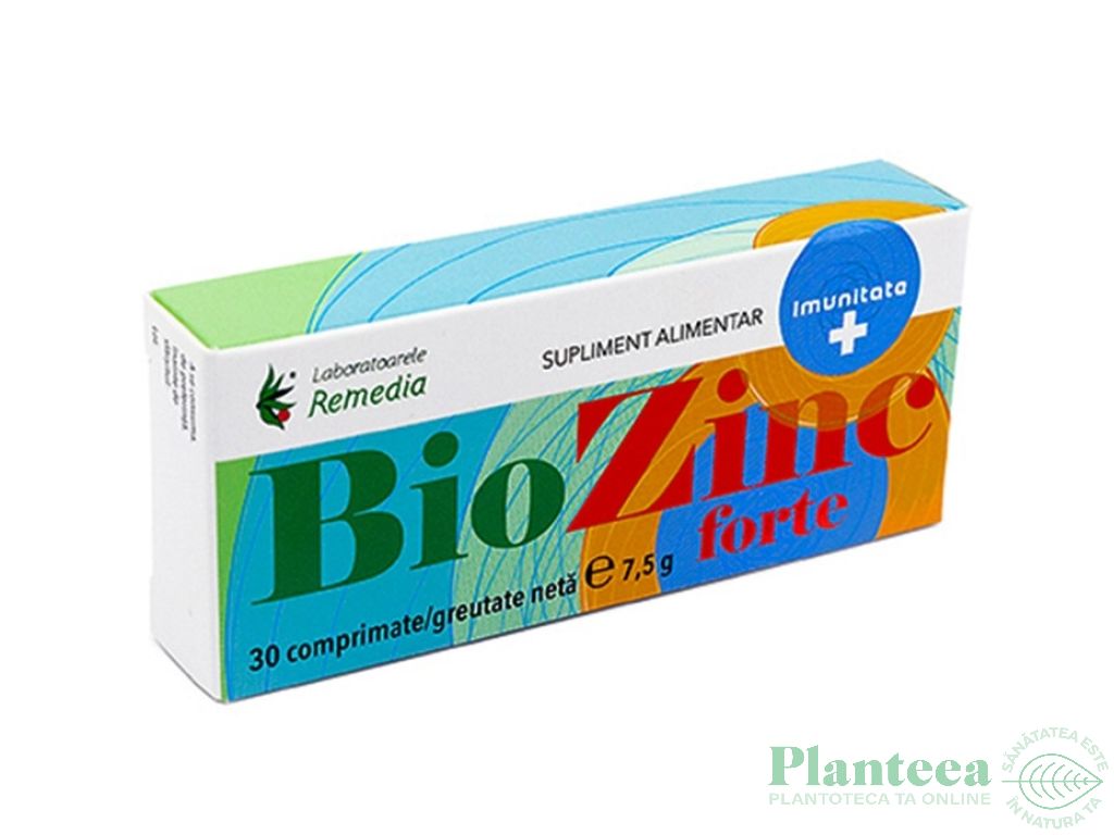 BioZinc forte 25mg 30cp - REMEDIA