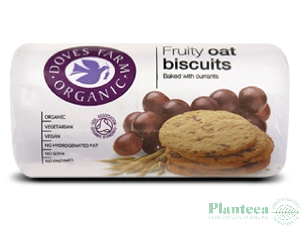 Biscuiti ovaz fructe eco 200g - DOVES FARM