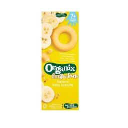 Biscuiti banane bebe +7luni 54g - ORGANIX