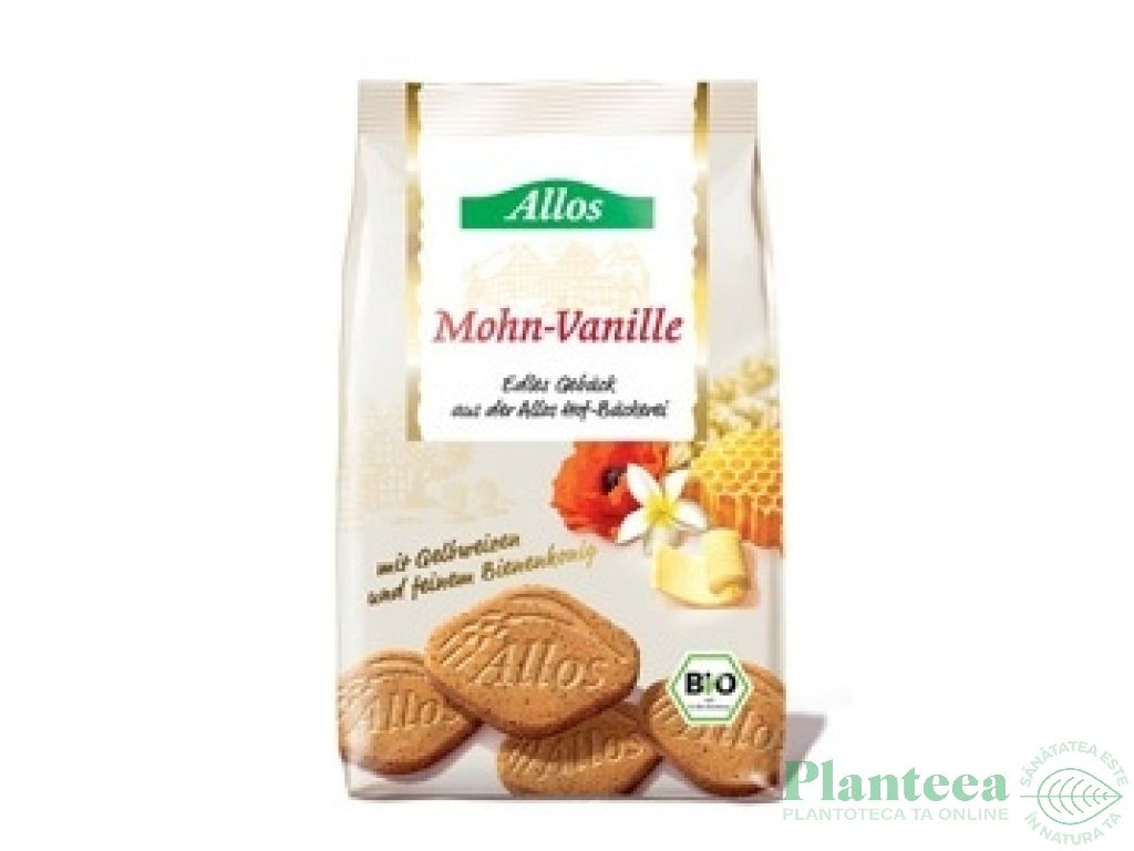 Biscuiti mac vanilie 125g - ALLOS