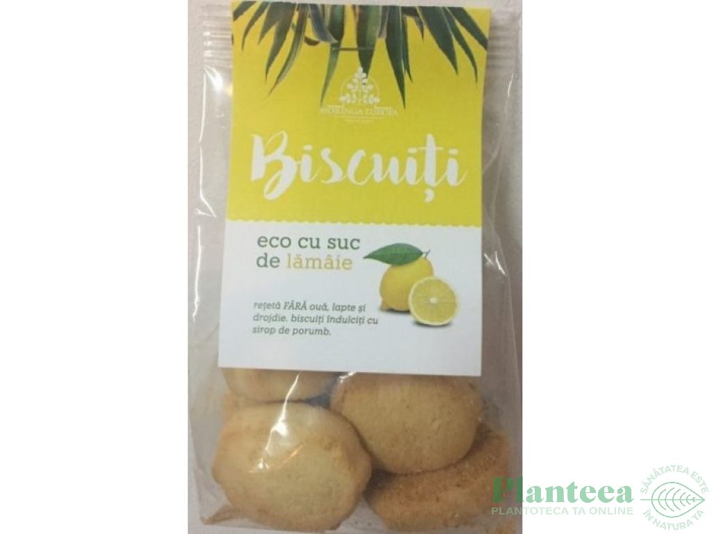 Biscuiti grau suc lamaie eco 250g - MORINGA EUR