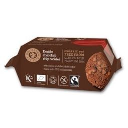 Biscuiti ciocolata dubla fara gluten 180g - DOVES FARM