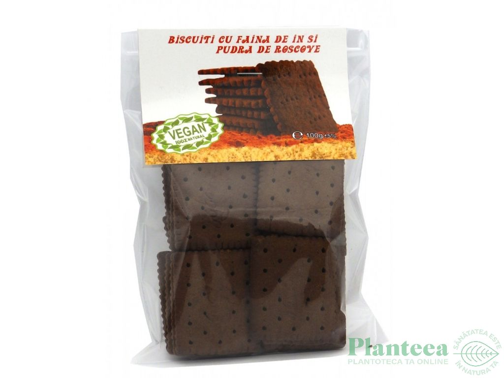 Biscuiti faina in roscove 100g - GREEN SENSE