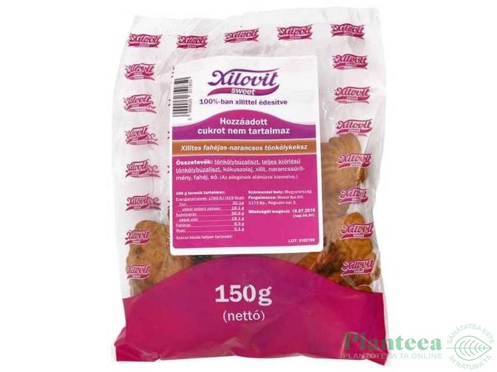 Biscuiti alac scortisoara xilitol 150g - XILOVIT