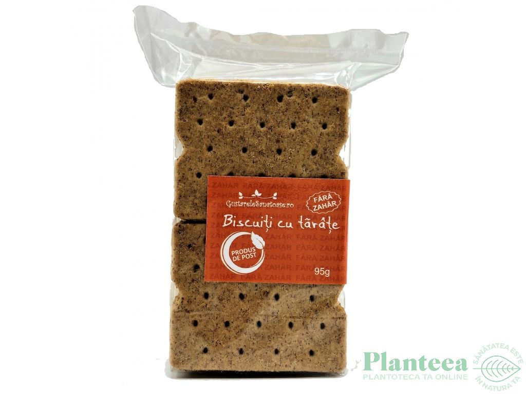 Biscuiti tarate fara zahar 95g - GREEN SENSE