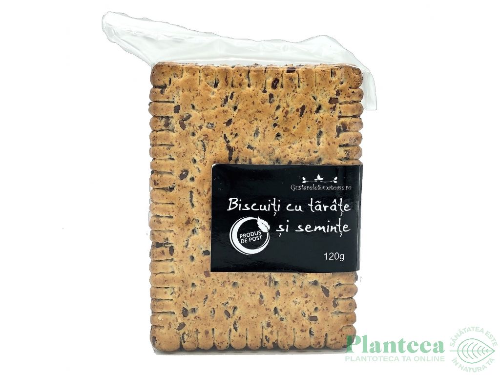 Biscuiti tarate seminte 60g - GREEN SENSE