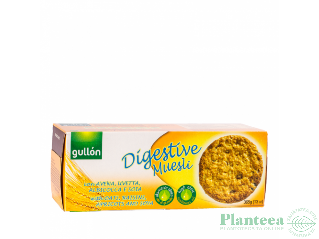 Biscuiti digestivi Musli ovaz stafide caise 230g - GULLON