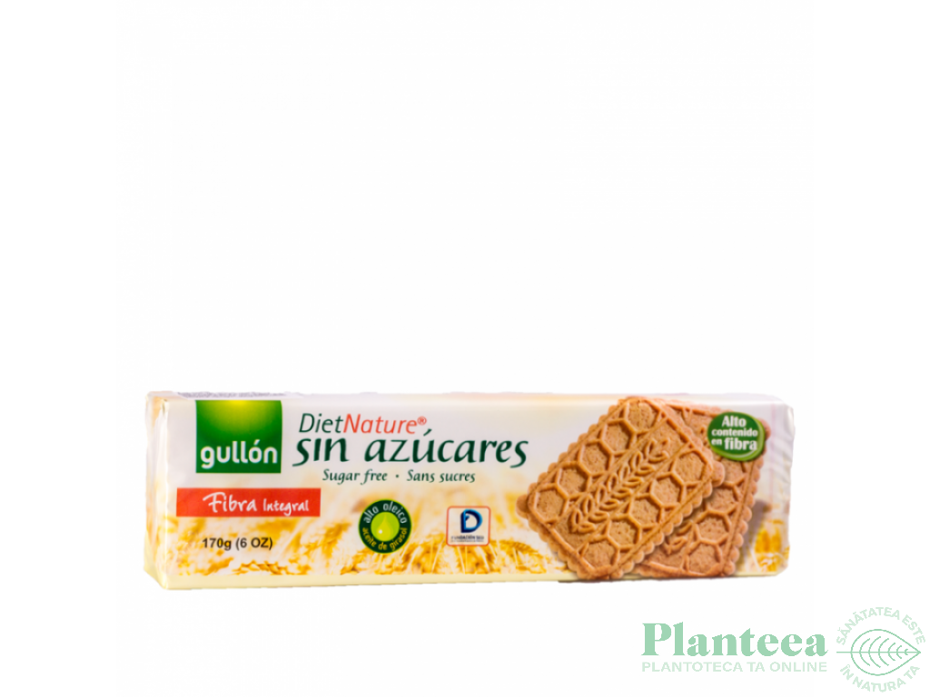 Biscuiti digestivi Zero fara zahar 170g - GULLON