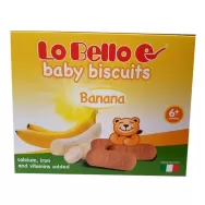 Biscuiti banane bebe +6luni 200g - LO BELLO FOSFOVIT