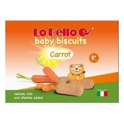 Biscuiti morcov bebe +6luni 200g - LO BELLO FOSFOVIT