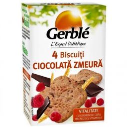 Biscuiti dietetici ciocolata zmeura Expert 46,6g - GERBLE