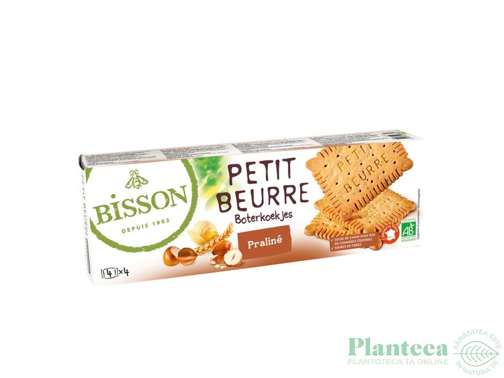 Biscuiti petit beurre praline eco 150g - BISSON