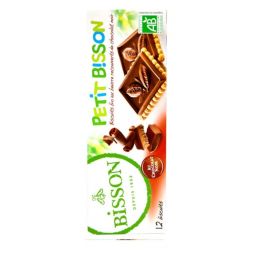 Biscuiti petit beurre unt inveliti ciocolata eco 150g - BISSON