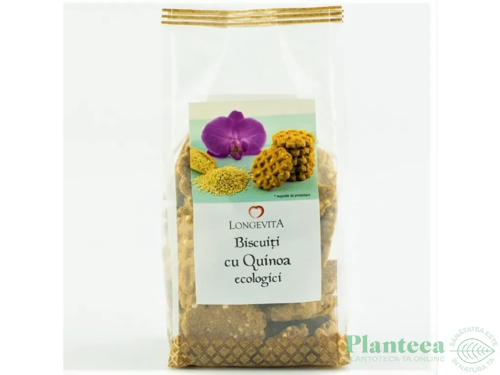 Biscuiti cu quinoa eco 150g - LONGEVITA