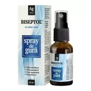 Spray gura BiSeptol Ag ionic aloe vera fara alcool 20ml - DACIA PLANT