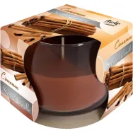 Lumanare parfumata pahar 24h scortisoara 130g - AURA
