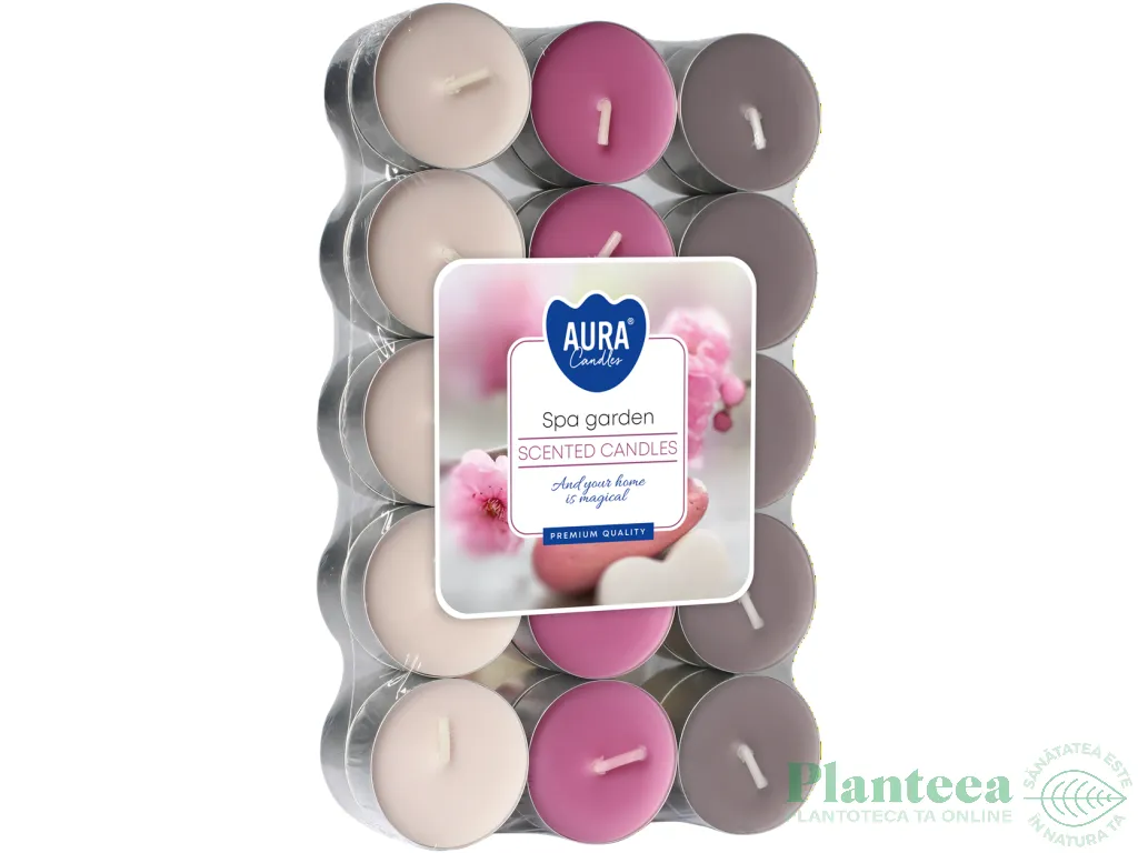 Lumanari pastila parfumate 4h gradina spa 30b - AURA