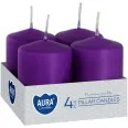 Lumanari ornamentale stalp 7h violet 4b - AURA