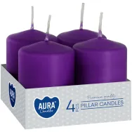 Lumanari ornamentale stalp 7h violet 4b - AURA
