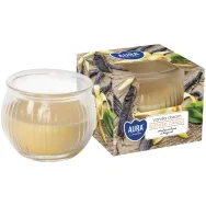 Lumanare parfumata pahar 18h Vanilla Dream 80g - AURA