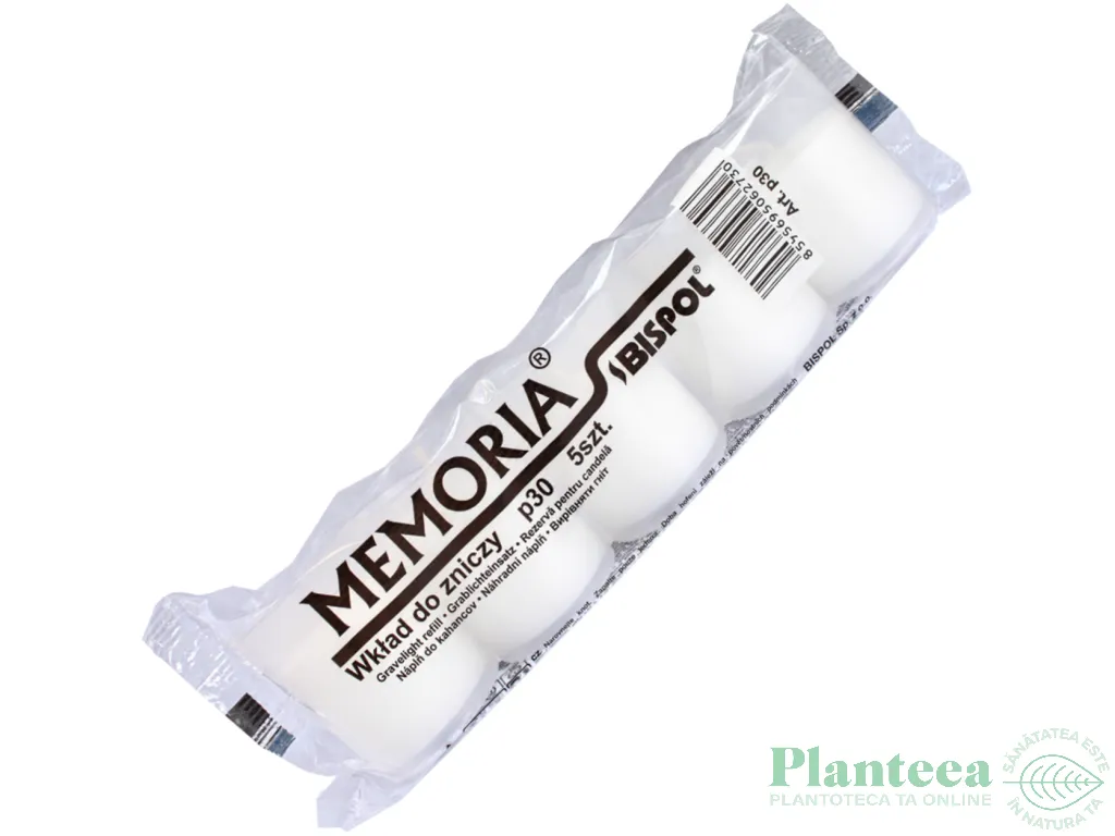 Candele rezerva 15h alb pt Memoria 5b - BISPOL