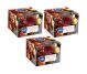 Set 3x Lumanari parfumate pahar 18h Mar Scortisoara 80g - AURA