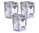 Set 3x Lumanari parfumate pahar imprimat 22h Xmas time 100g - BISPOL