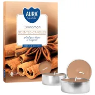 Lumanari pastila parfumate 4h scortisoara 6b - AURA