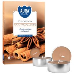 Lumanari pastila parfumate 4h scortisoara 6b - AURA