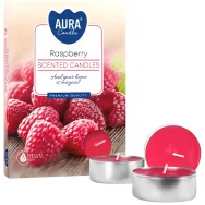 Lumanari pastila parfumate 4h zmeura 6b - AURA
