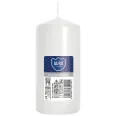 Lumanare ornamentala stalp 20h alb 160g - BISPOL