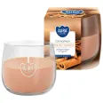 Lumanare parfumata pahar 24h scortisoara 130g - AURA
